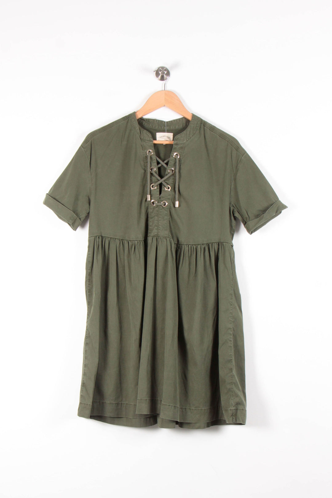 Robe Courte Verte - Taille S/36 de la marque Sézane | PARAD83688 - Vendu par Paradigme - Image 2