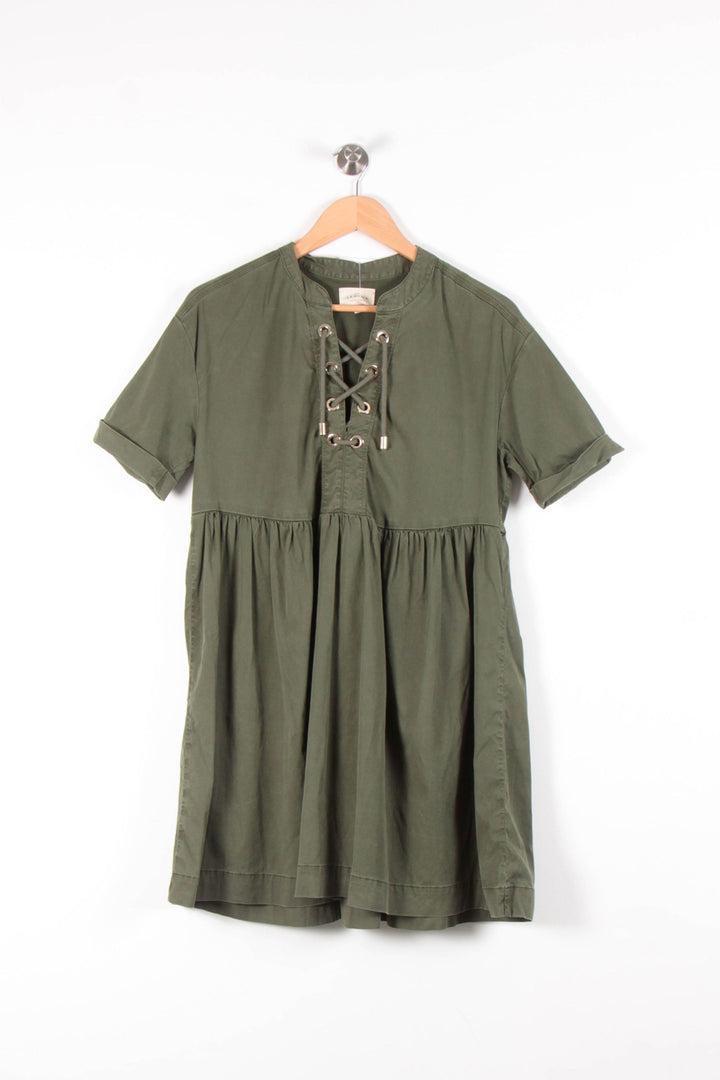 Robe Courte Verte - Taille S/36 de la marque Sézane | PARAD83688 - Vendu par Paradigme - Image 2