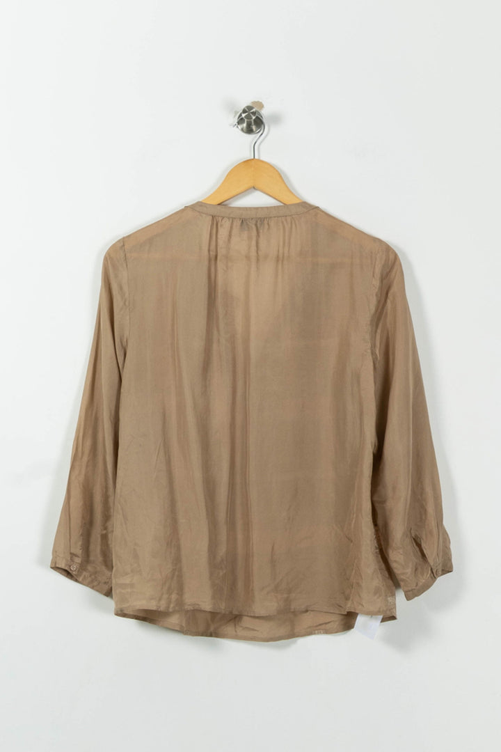 Blouse Marron - Taille XL/42 de la marque Pablo | PARAD8369 - Vendu par Paradigme - Image 4