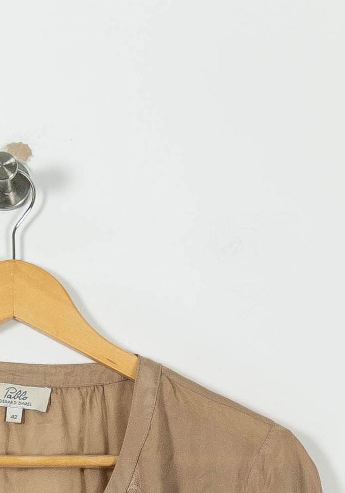 Blouse Marron - Taille XL/42 de la marque Pablo | PARAD8369 - Vendu par Paradigme - Image 3