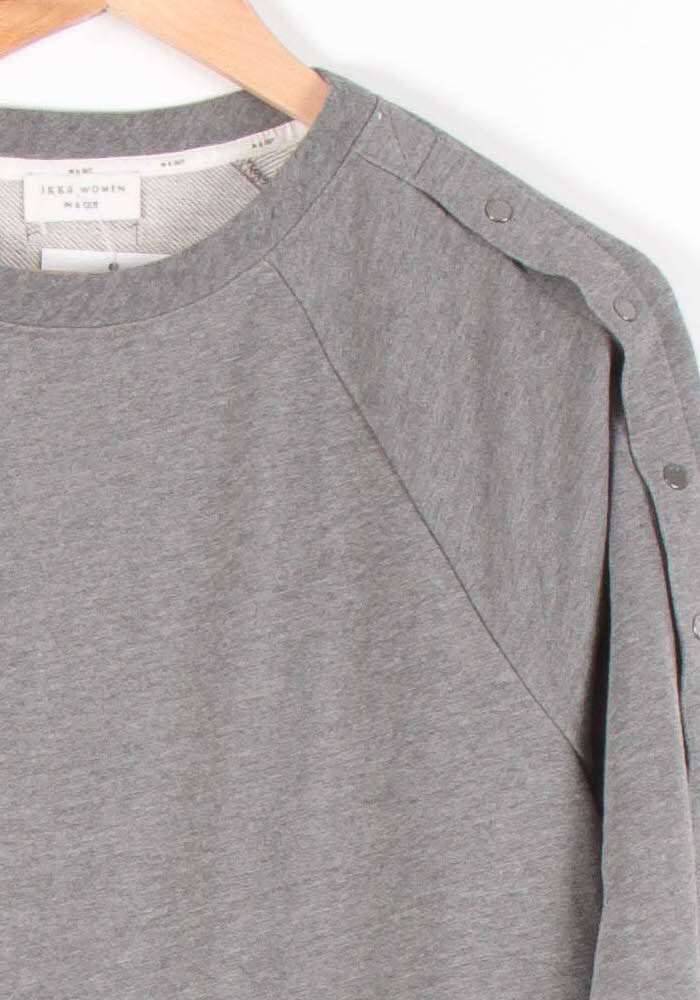 Robe Sweat Grise - Taille S/36 de la marque IKKS | PARAD83692 - Vendu par Paradigme - Image 3