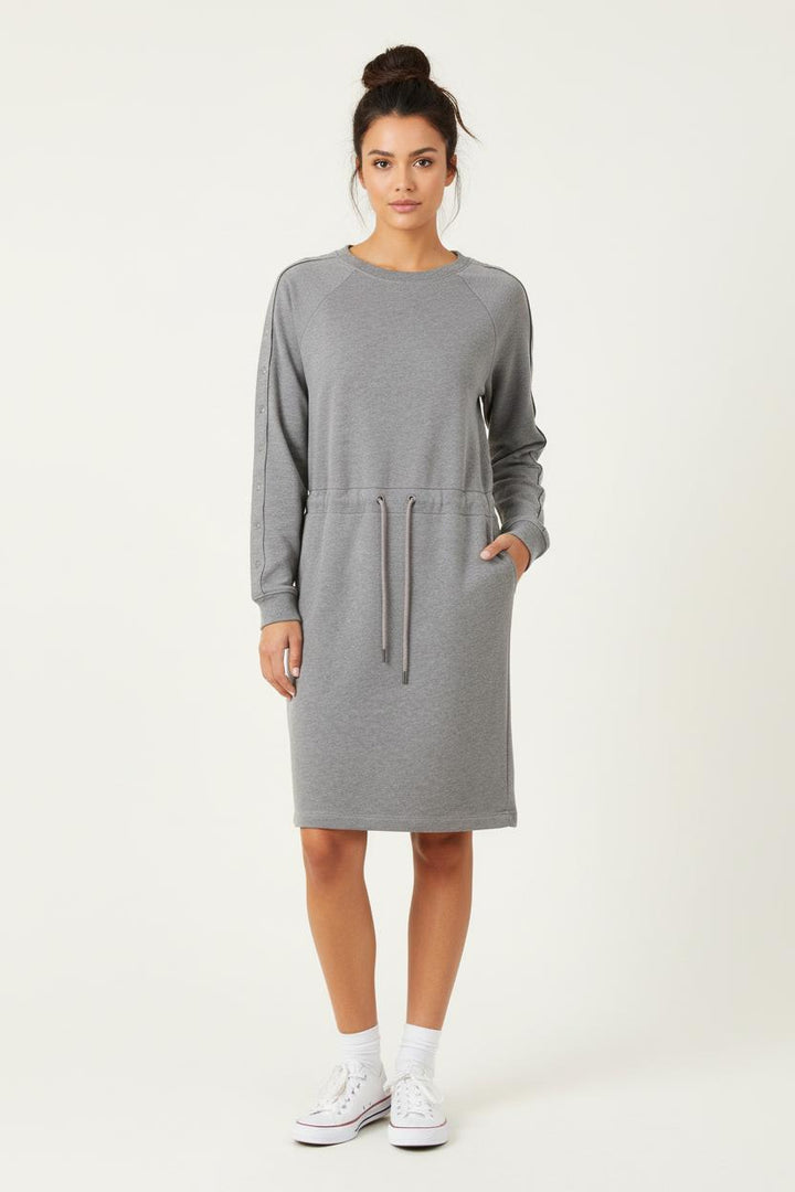 Robe Sweat Grise - Taille S/36 de la marque IKKS | PARAD83692 - Vendu par Paradigme - Image 1