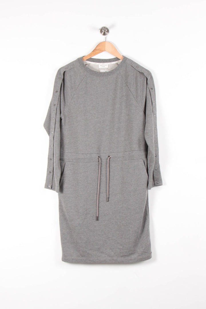 Robe Sweat Grise - Taille S/36 de la marque IKKS | PARAD83692 - Vendu par Paradigme - Image 2