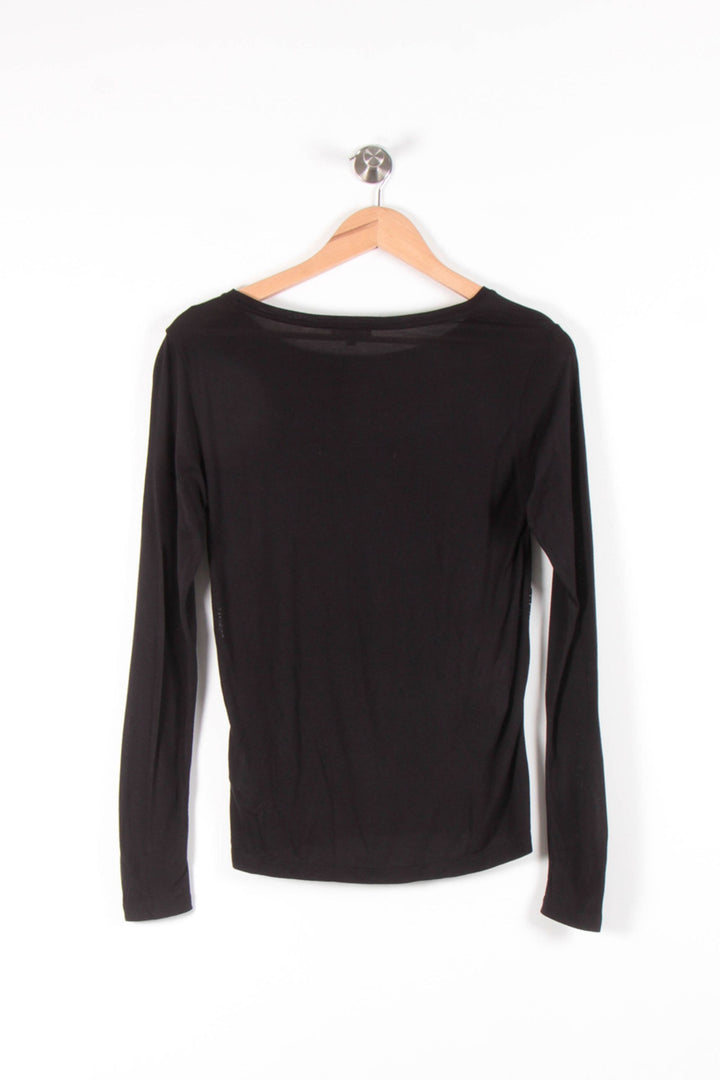 Tee-shirt Manches Longues Noir - Taille S/36 de la marque Pablo | PARAD83693 - Vendu par Paradigme - Image 4