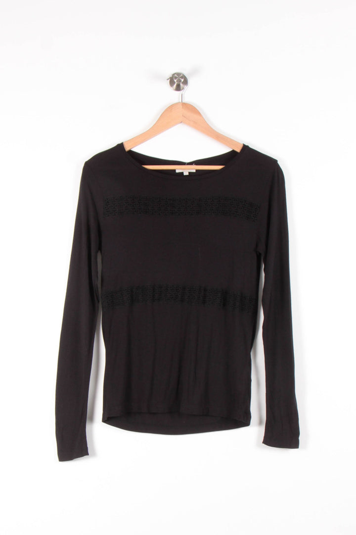 Tee-shirt Manches Longues Noir - Taille S/36 de la marque Pablo | PARAD83693 - Vendu par Paradigme - Image 2