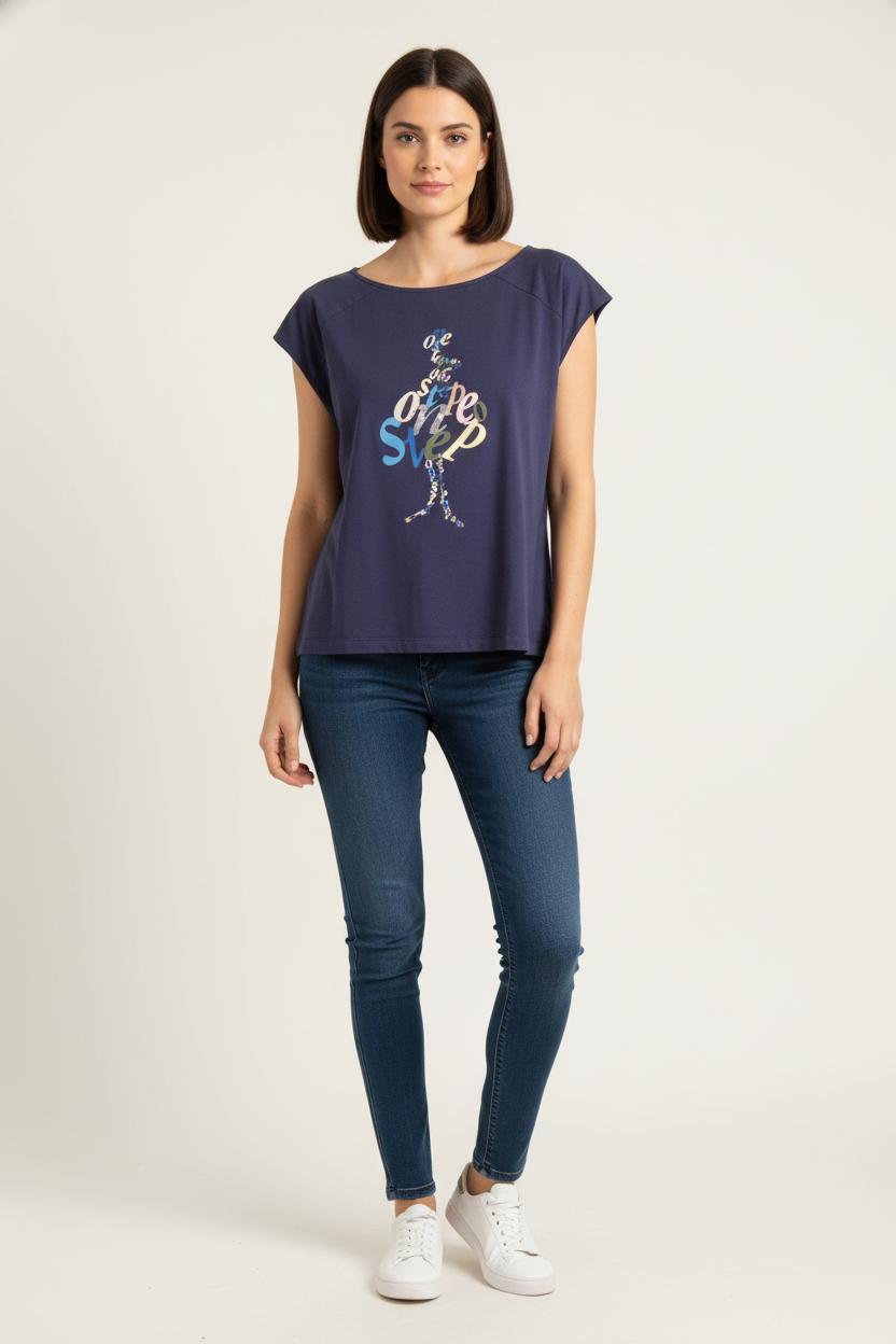 Débardeur Bleu - Taille S/36 de la marque One Step | PARAD83697 - Vendu par Paradigme - Image 1