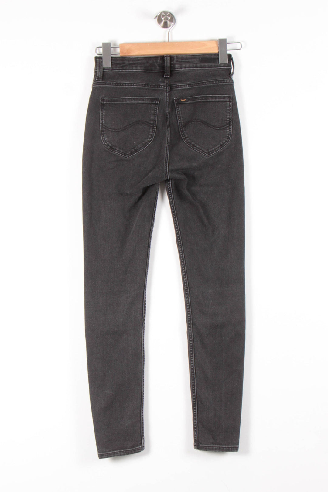 Jean Skinny Noir - Taille S/36 de la marque Lee | PARAD83699 - Vendu par Paradigme - Image 4