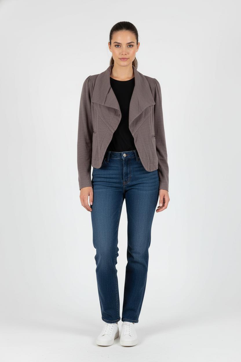 Veste Marron - Taille M/38 de la marque One Step | PARAD83700 - Vendu par Paradigme - Image 1