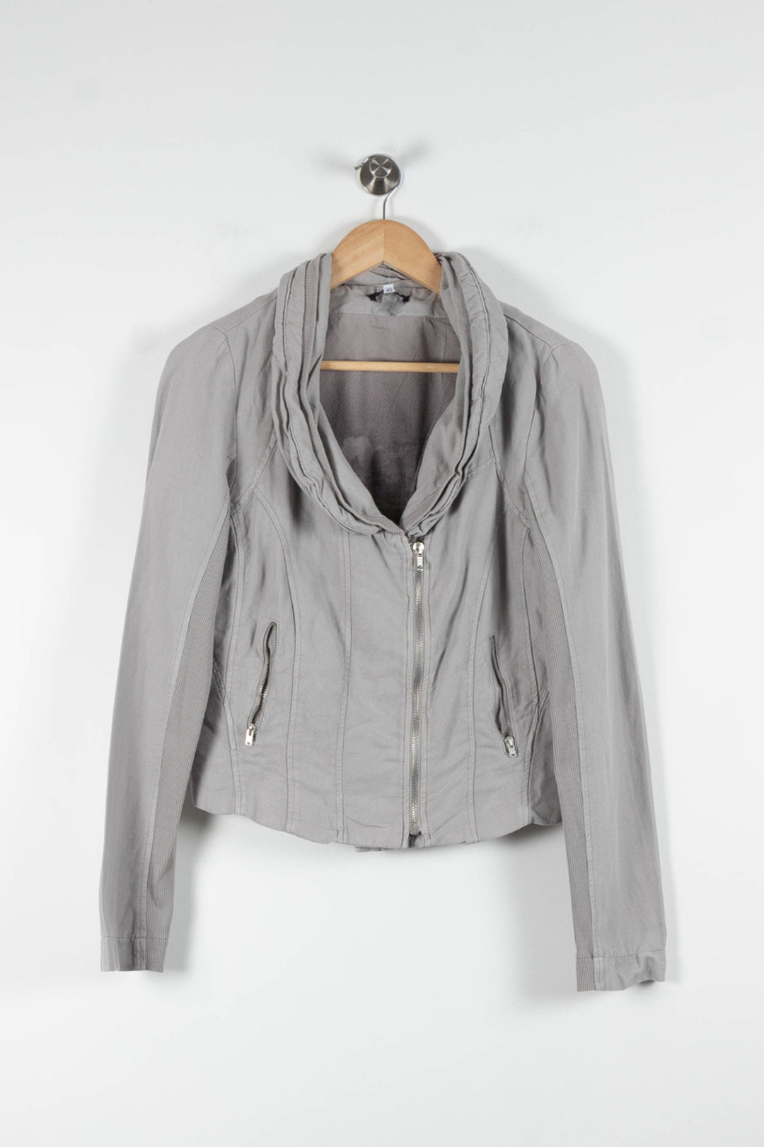 Veste Grise - Taille L/40 de la marque IKKS | PARAD83701 - Vendu par Paradigme - Image 2