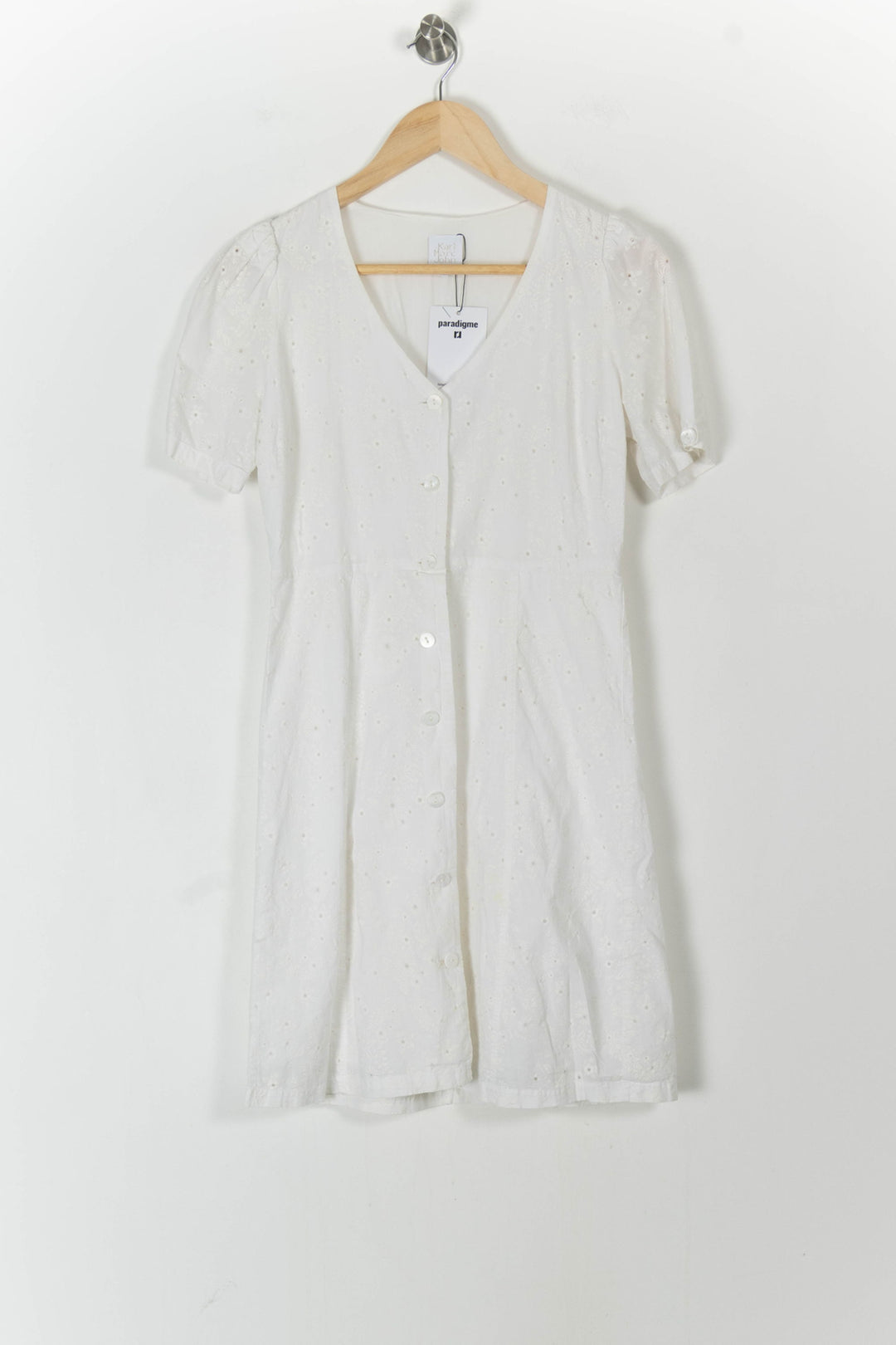 Robe Courte Blanche - Taille S/36 de la marque Karl Marc John | PARAD83707 - Vendu par Paradigme - Image 2