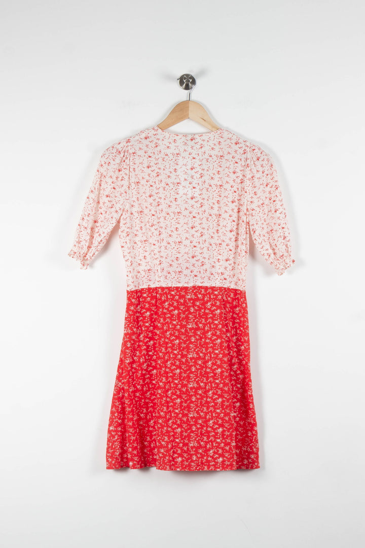 Robe Courte Rouge et Blanche - Taille S/36 de la marque Karl Marc John | PARAD83708 - Vendu par Paradigme - Image 4