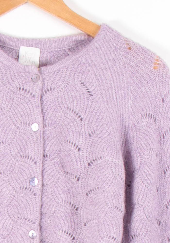 Cardigan Violet - Taille XS/34 de la marque Karl Marc John | PARAD83709 - Vendu par Paradigme - Image 3