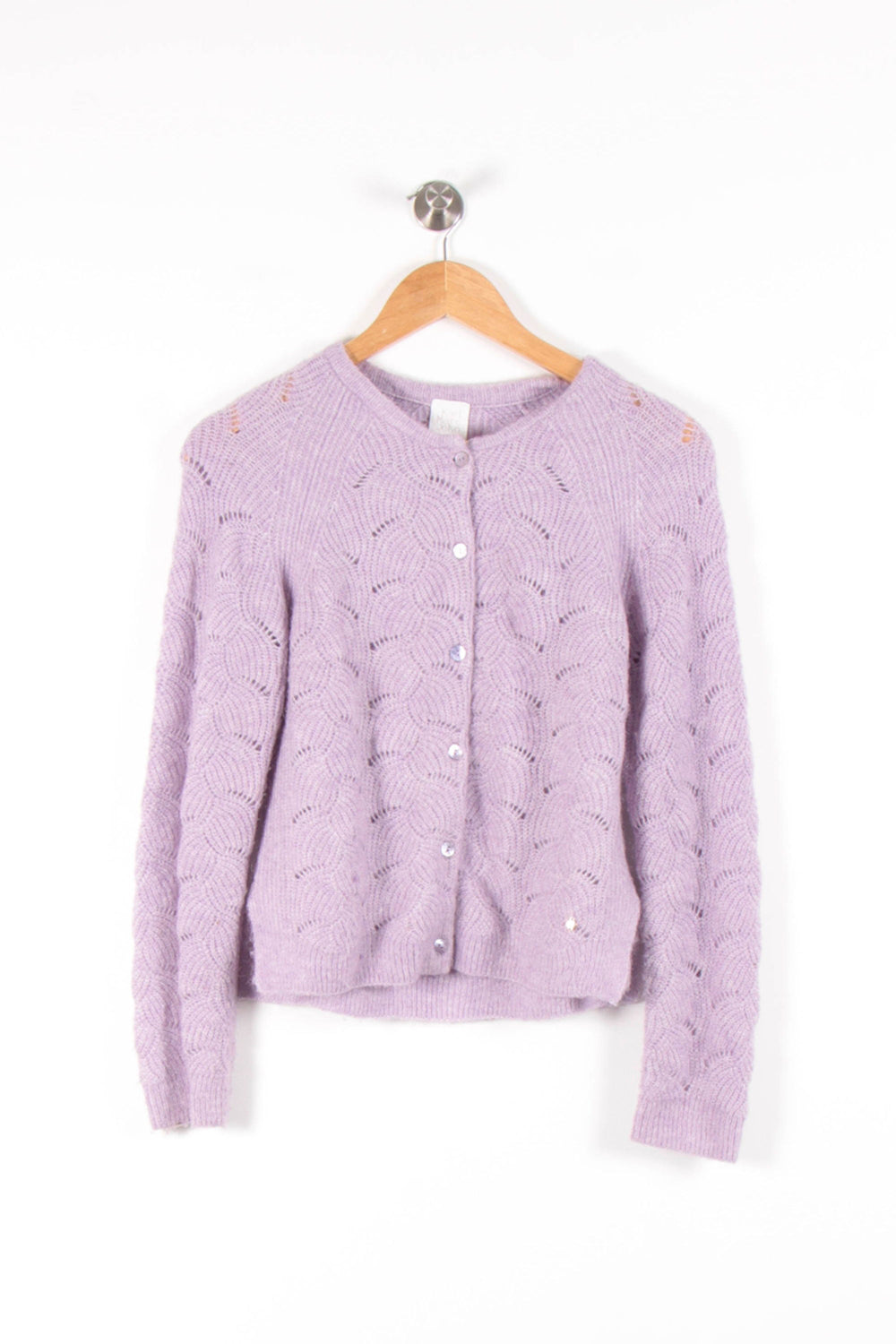 Cardigan Violet - Taille XS/34 de la marque Karl Marc John | PARAD83709 - Vendu par Paradigme - Image 2