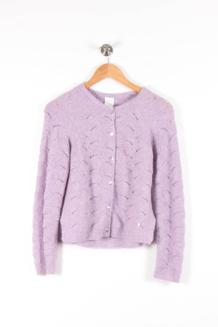 Cardigan Violet - Taille XS/34 de la marque Karl Marc John | PARAD83709 - Vendu par Paradigme - Image 2