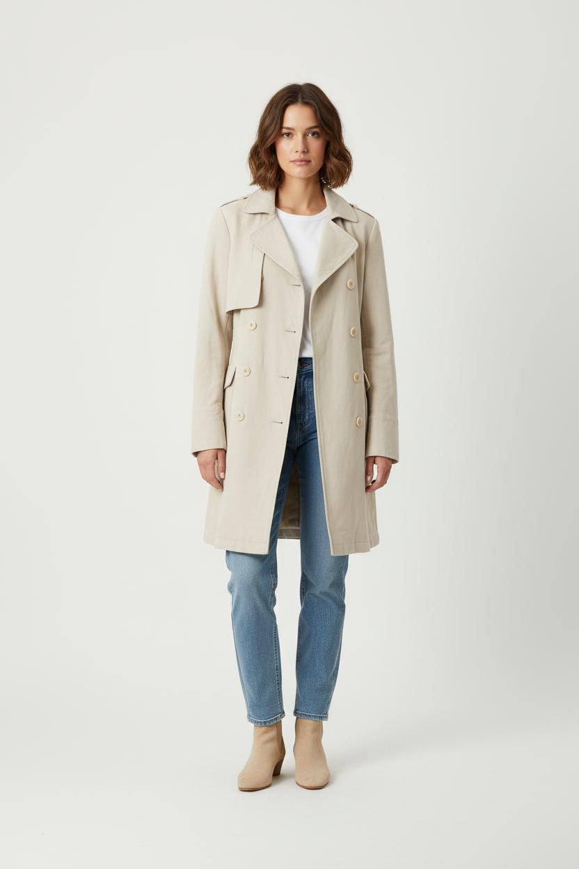 Trench Beige - Taille S/36 de la marque Vanessa Bruno - Athé | PARAD83716 - Vendu par Paradigme - Image 1