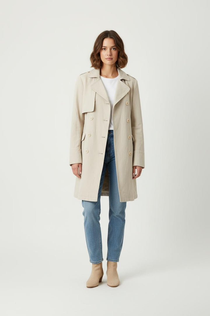 Trench Beige - Taille S/36 de la marque Vanessa Bruno - Athé | PARAD83716 - Vendu par Paradigme - Image 1