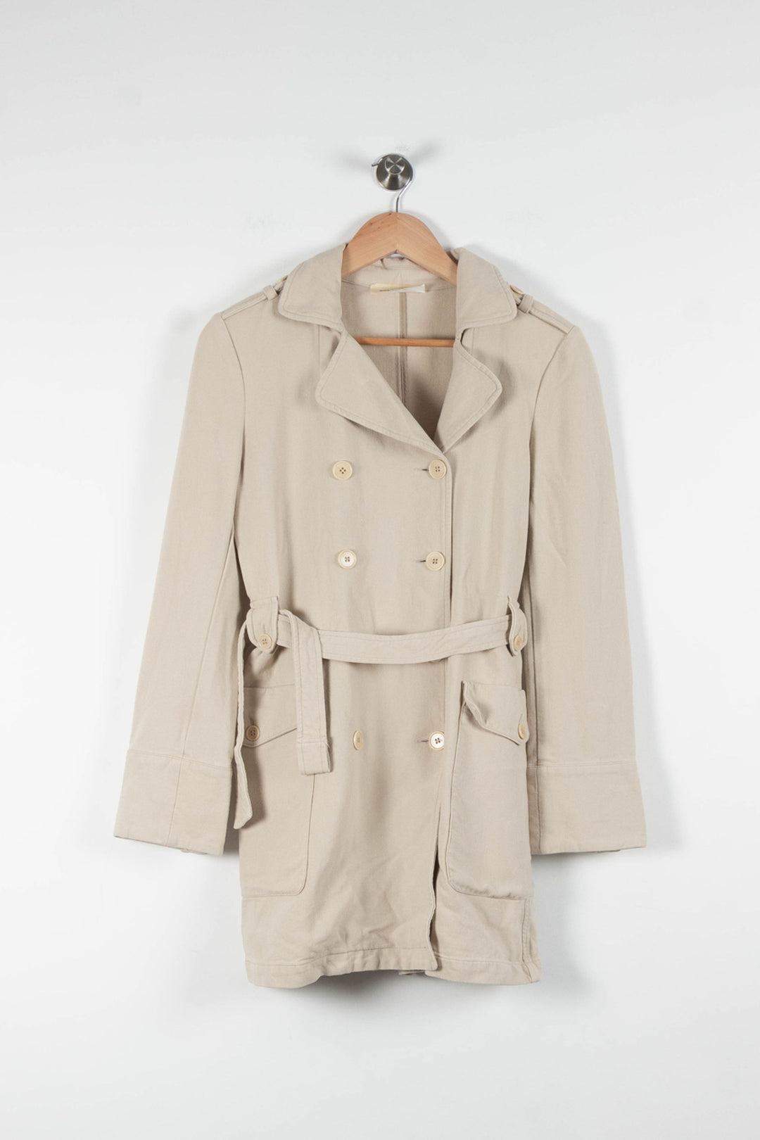 Trench Beige - Taille S/36 de la marque Vanessa Bruno - Athé | PARAD83716 - Vendu par Paradigme - Image 2