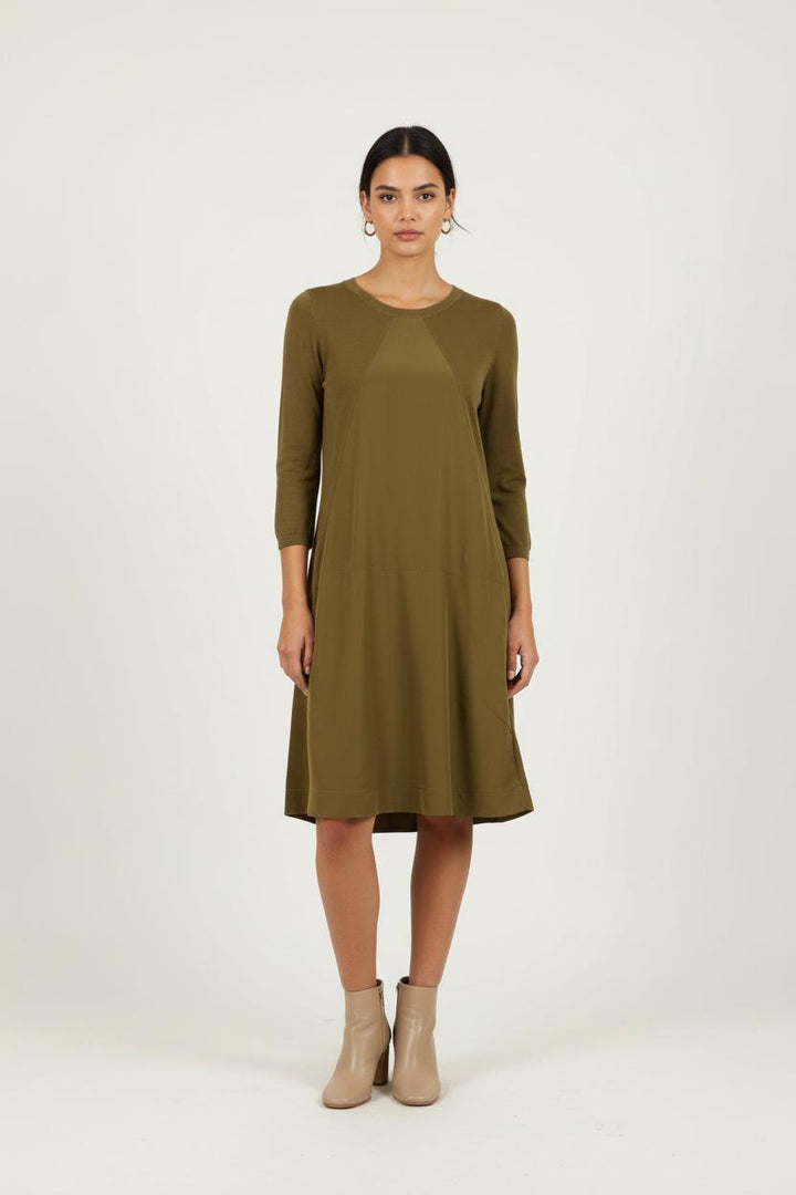 Robe Midi Verte - Taille XS/34 de la marque COS | PARAD83732 - Vendu par Paradigme - Image 1