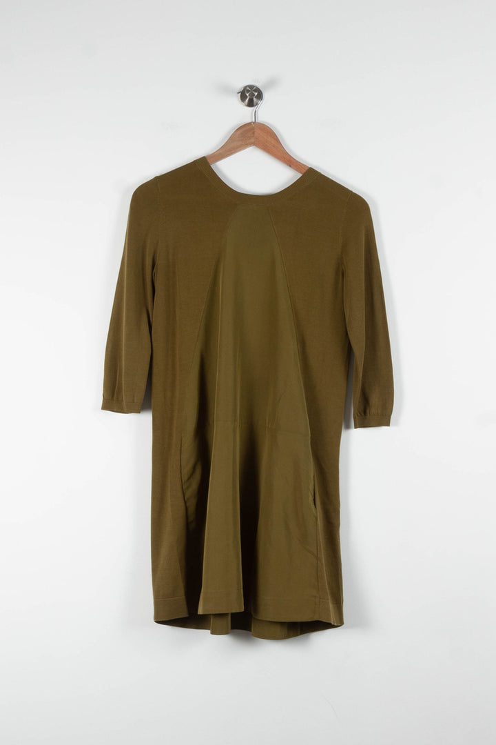 Robe Midi Verte - Taille XS/34 de la marque COS | PARAD83732 - Vendu par Paradigme - Image 2