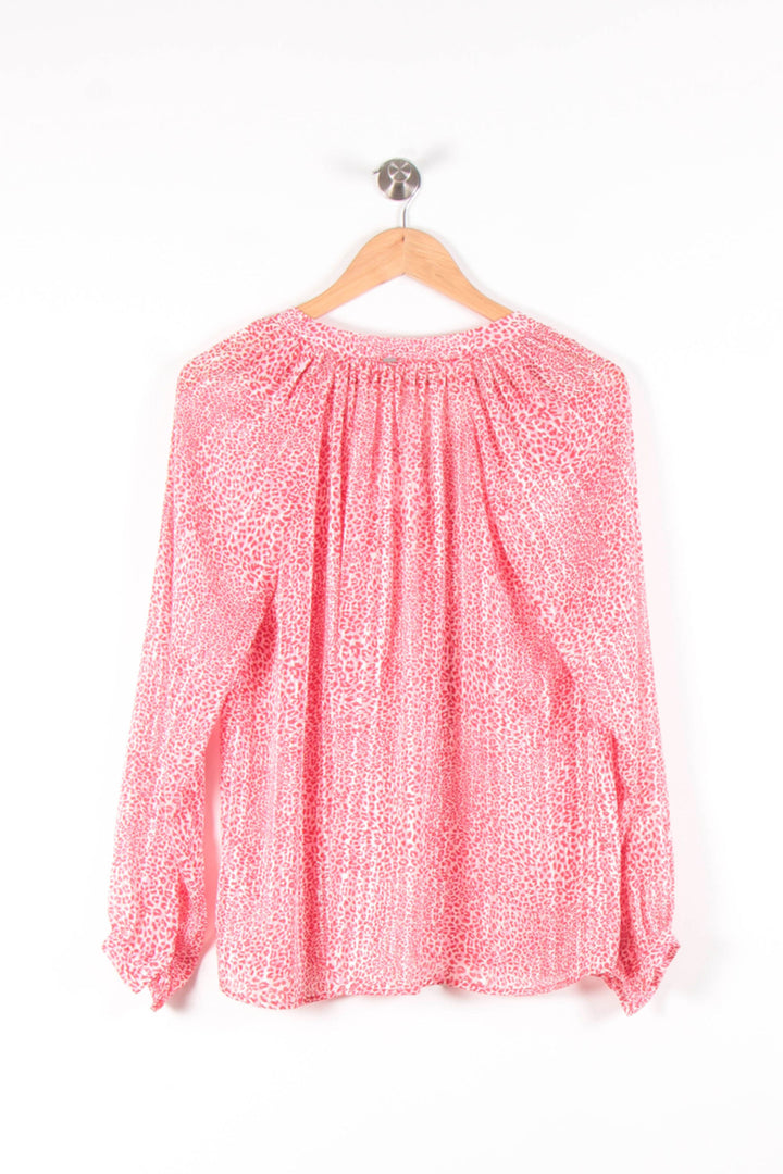 Blouse Rose et Blanche - Taille S/36 de la marque IKKS | PARAD83733 - Vendu par Paradigme - Image 4