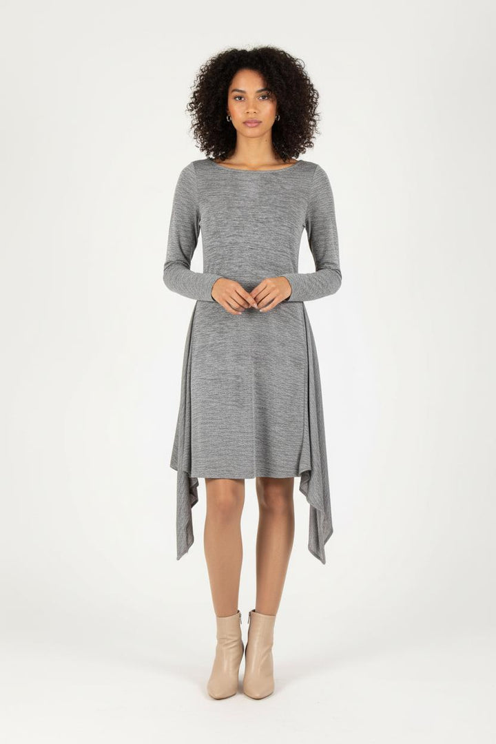 Robe Asymétrique Grise - Taille XS/34 de la marque The Kooples - Sport | PARAD83741 - Vendu par Paradigme - Image 1