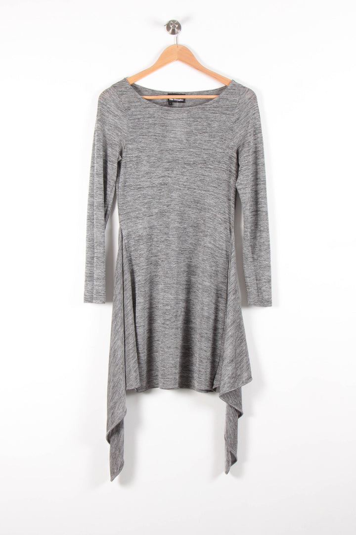 Robe Asymétrique Grise - Taille XS/34 de la marque The Kooples - Sport | PARAD83741 - Vendu par Paradigme - Image 2