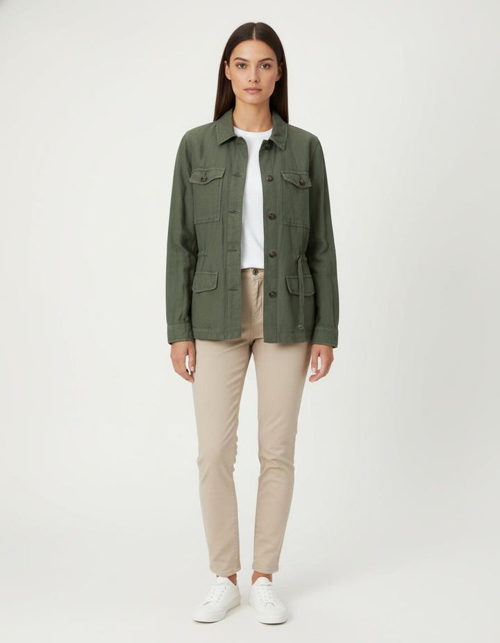 Veste Verte - Taille M/38 de la marque Caroll | PARAD83751 - Vendu par Paradigme - Image 1