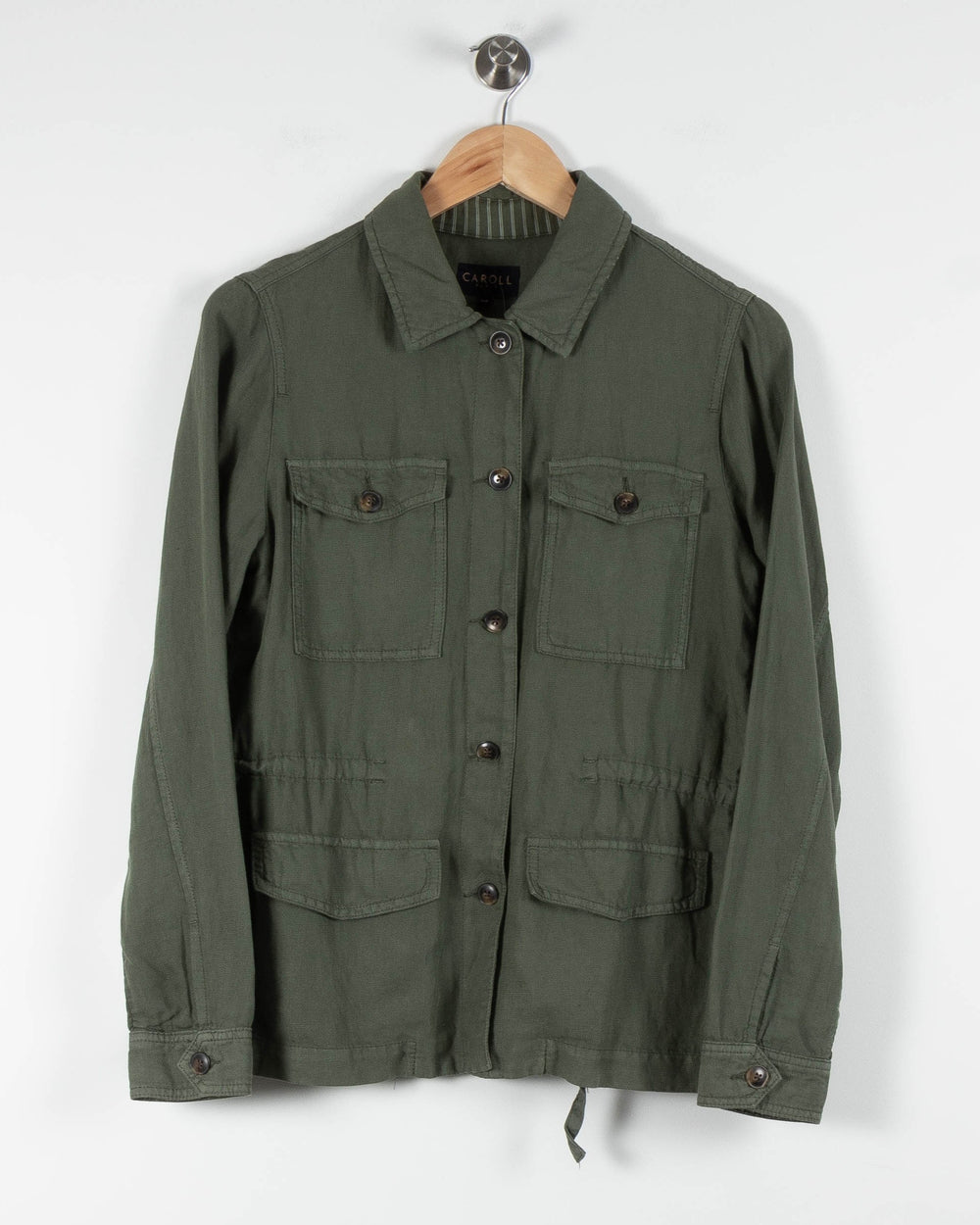 Veste Verte - Taille M/38 de la marque Caroll | PARAD83751 - Vendu par Paradigme - Image 2