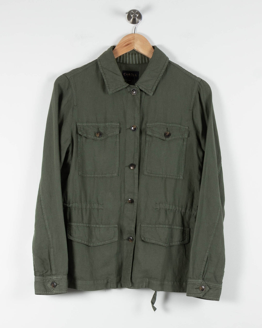Veste Verte - Taille M/38 de la marque Caroll | PARAD83751 - Vendu par Paradigme - Image 2
