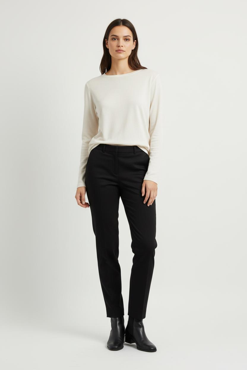 Pantalon De Tailleur Noir - Taille S/36 de la marque Maison 123 | PARAD83753 - Vendu par Paradigme - Image 1