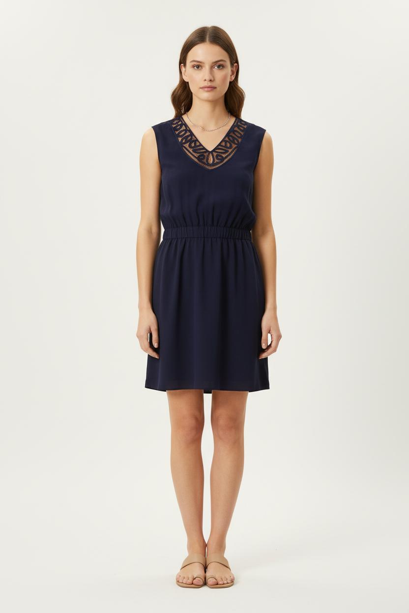 Robe Droite Bleu - Taille S/36 de la marque Ekyog | PARAD83758 - Vendu par Paradigme - Image 1