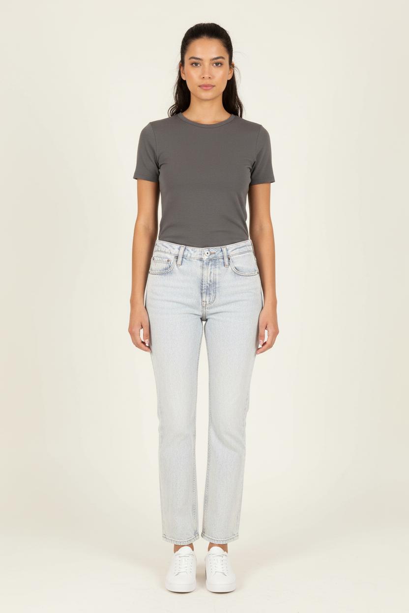 Jean Bleu Clair - Taille XS/34 de la marque Sézane | PARAD83777 - Vendu par Paradigme - Image 1