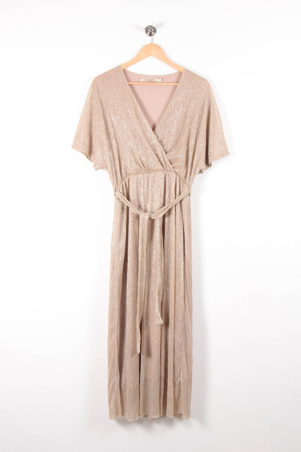 Robe Longue Dorée - Taille L/40 de la marque La Fée Maraboutée | PARAD83782 - Vendu par Paradigme - Image 2