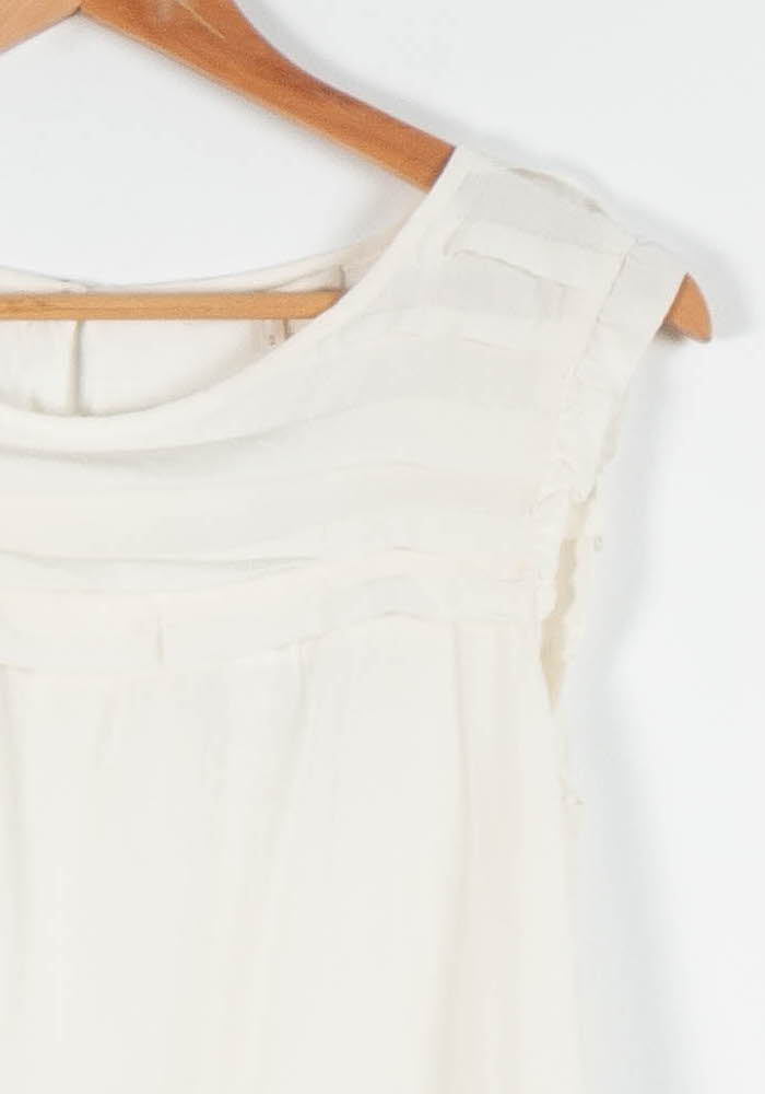 Blouse Blanche - Taille M/38 de la marque Maje | PARAD83783 - Vendu par Paradigme - Image 3