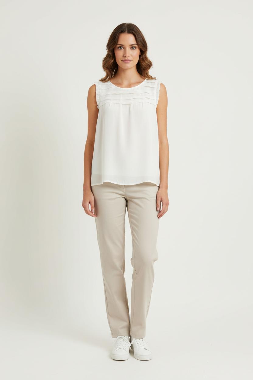 Blouse Blanche - Taille M/38 de la marque Maje | PARAD83783 - Vendu par Paradigme - Image 1