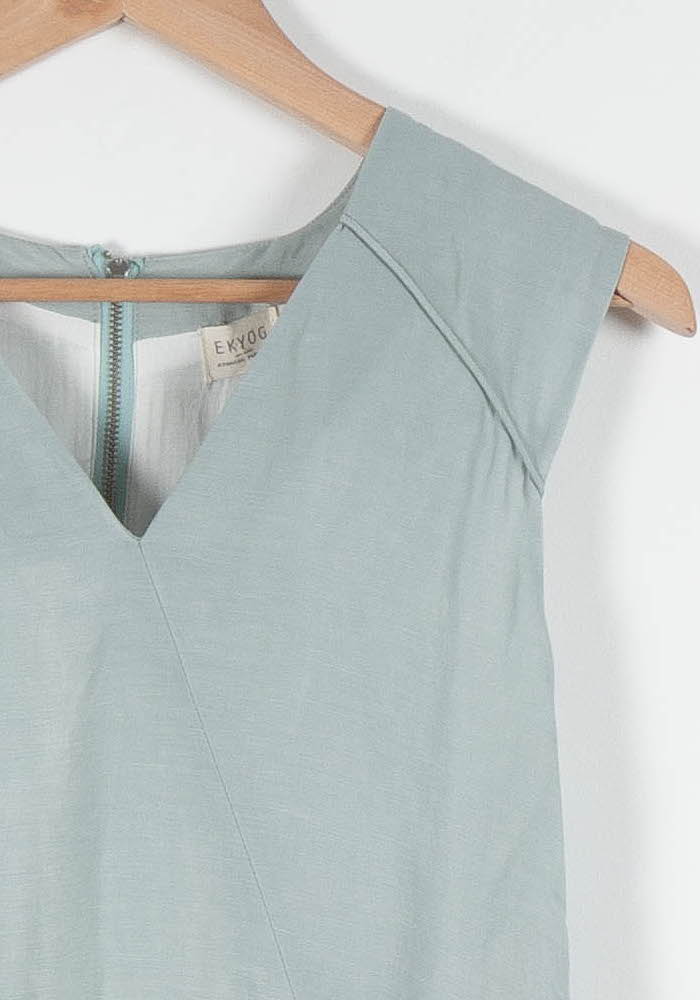 Robe Sans Manches Verte - Taille S/36 de la marque Ekyog | PARAD83784 - Vendu par Paradigme - Image 3