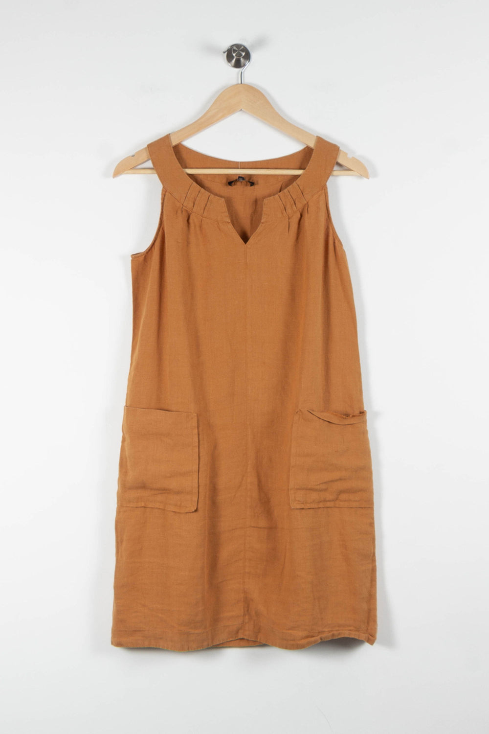 Robe Sans Manches Orange - Taille S/36 de la marque Caroll | PARAD83789 - Vendu par Paradigme - Image 2