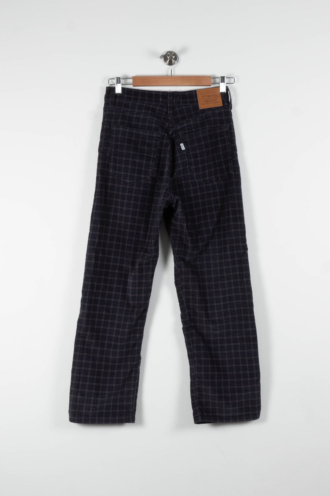 Pantalon Bleu à Carreaux - Taille S/36 de la marque Levi's | PARAD83790 - Vendu par Paradigme - Image 4