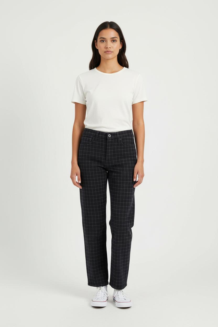 Pantalon Bleu à Carreaux - Taille S/36 de la marque Levi's | PARAD83790 - Vendu par Paradigme - Image 1