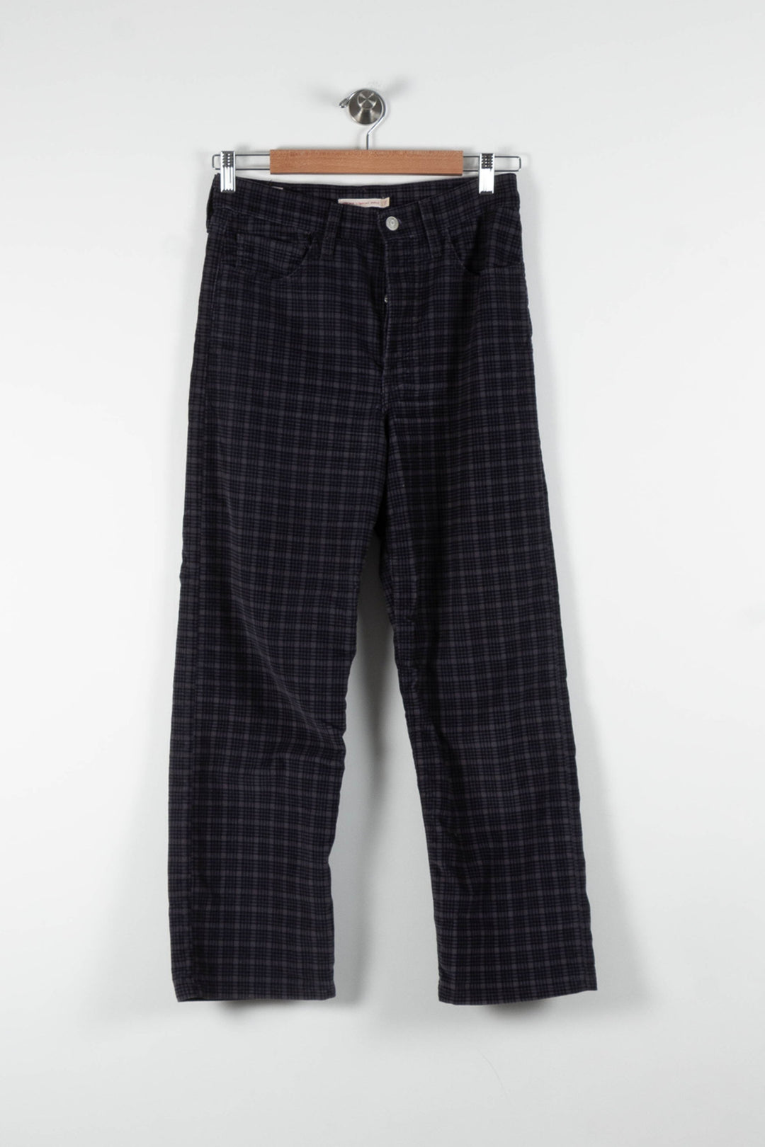 Pantalon Bleu à Carreaux - Taille S/36 de la marque Levi's | PARAD83790 - Vendu par Paradigme - Image 2