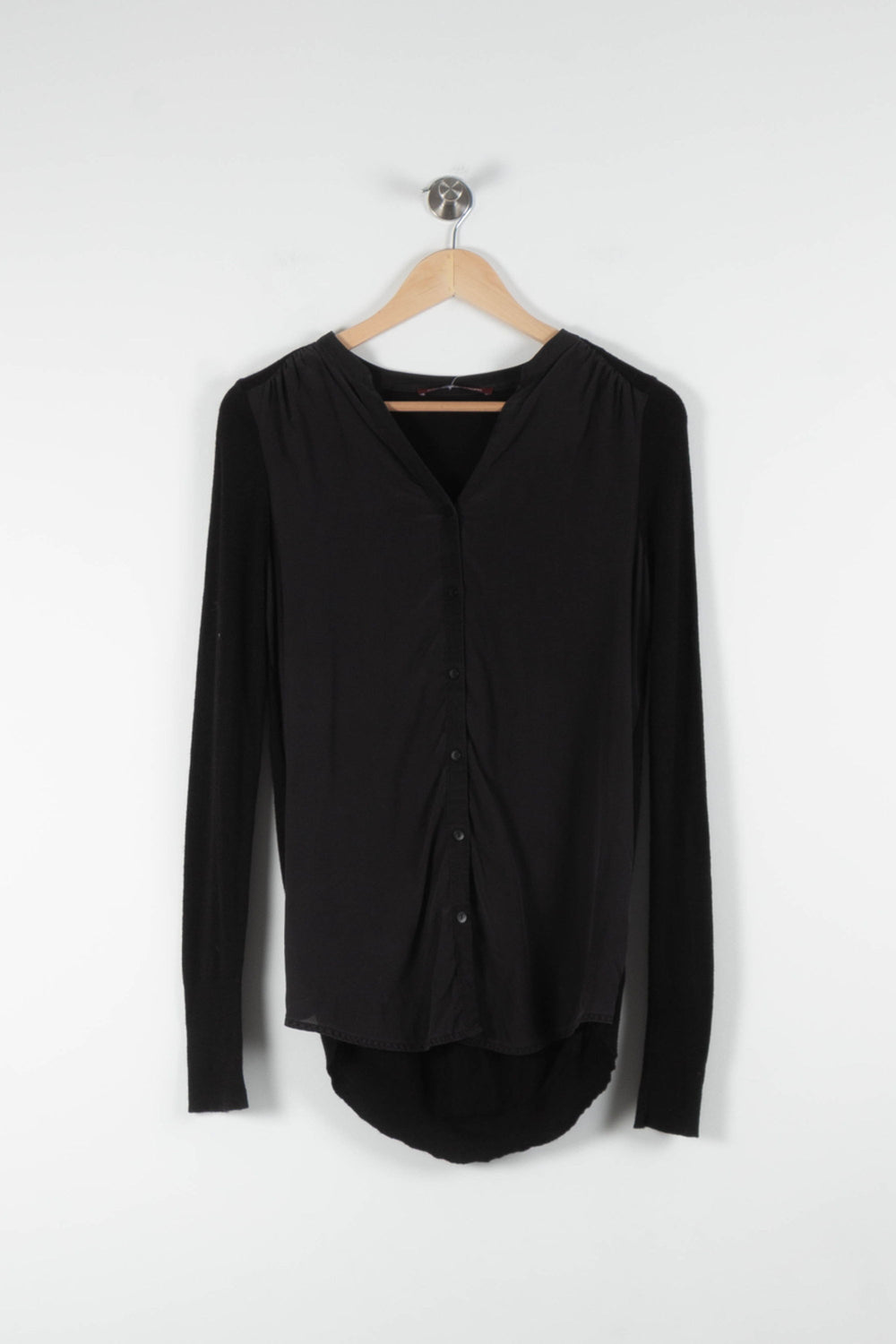 Chemise Noire - Taille S/36 de la marque Comptoir des Cotonniers | PARAD83805 - Vendu par Paradigme - Image 2