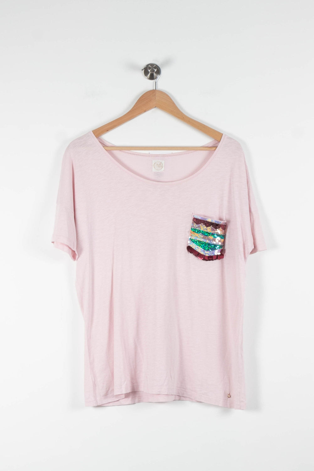 Tee-shirt Rose - Taille L/40 de la marque Des petits hauts | PARAD83808 - Vendu par Paradigme - Image 2