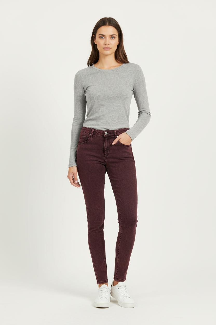 Jean Violet - Taille L/40 de la marque One Step | PARAD83810 - Vendu par Paradigme - Image 1