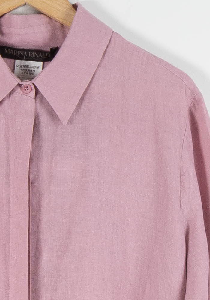 Chemise Longue Rose - Taille XXL/44 de la marque Marina Rinaldi | PARAD83816 - Vendu par Paradigme - Image 3