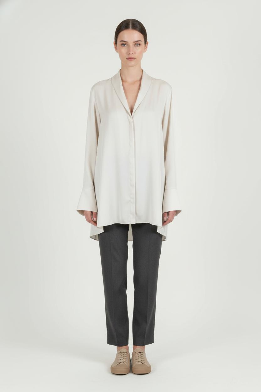 Chemise Écrue - Taille XXL/44 de la marque Marina Rinaldi | PARAD83819 - Vendu par Paradigme - Image 1