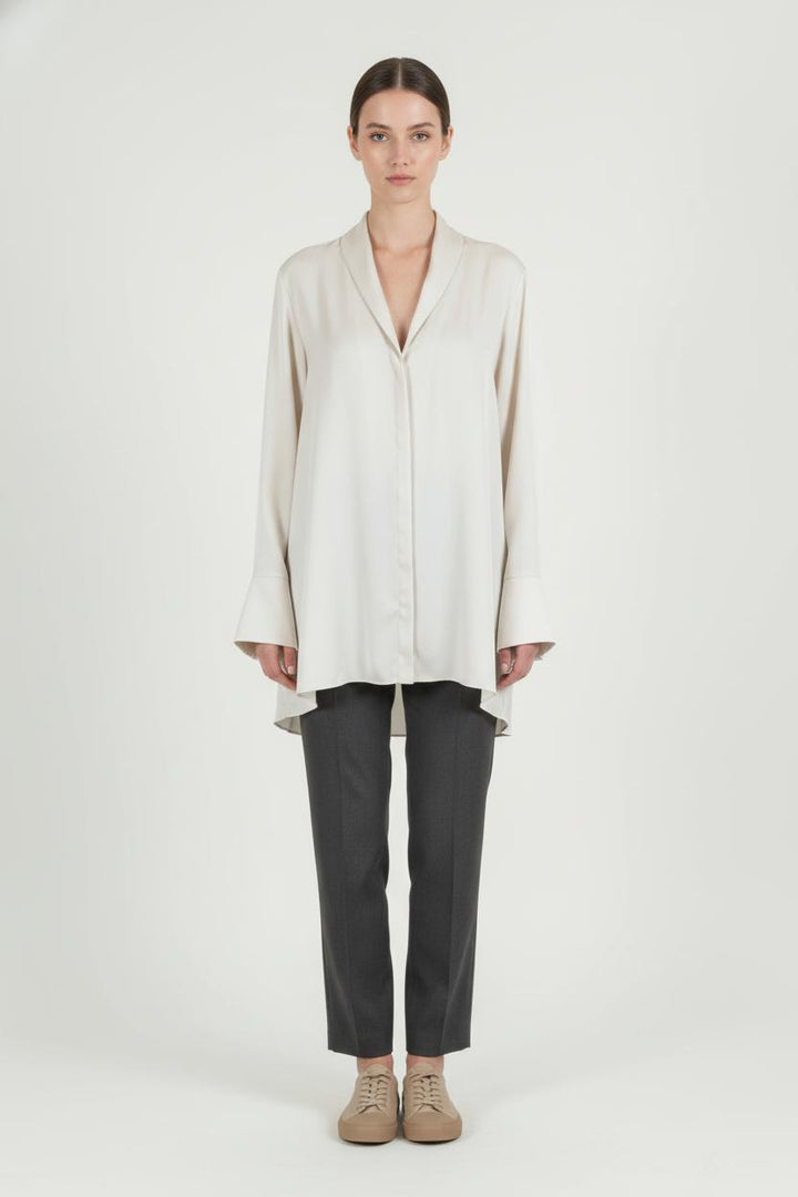 Chemise Écrue - Taille XXL/44 de la marque Marina Rinaldi | PARAD83819 - Vendu par Paradigme - Image 1