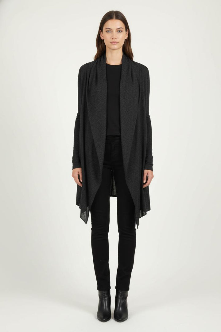 Cardigan Noir - Taille XXL/44 de la marque Marina Rinaldi | PARAD83820 - Vendu par Paradigme - Image 1