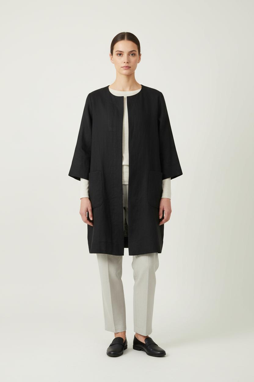 Tunique Noire - Taille XXL/44 de la marque Marina Rinaldi | PARAD83823 - Vendu par Paradigme - Image 1