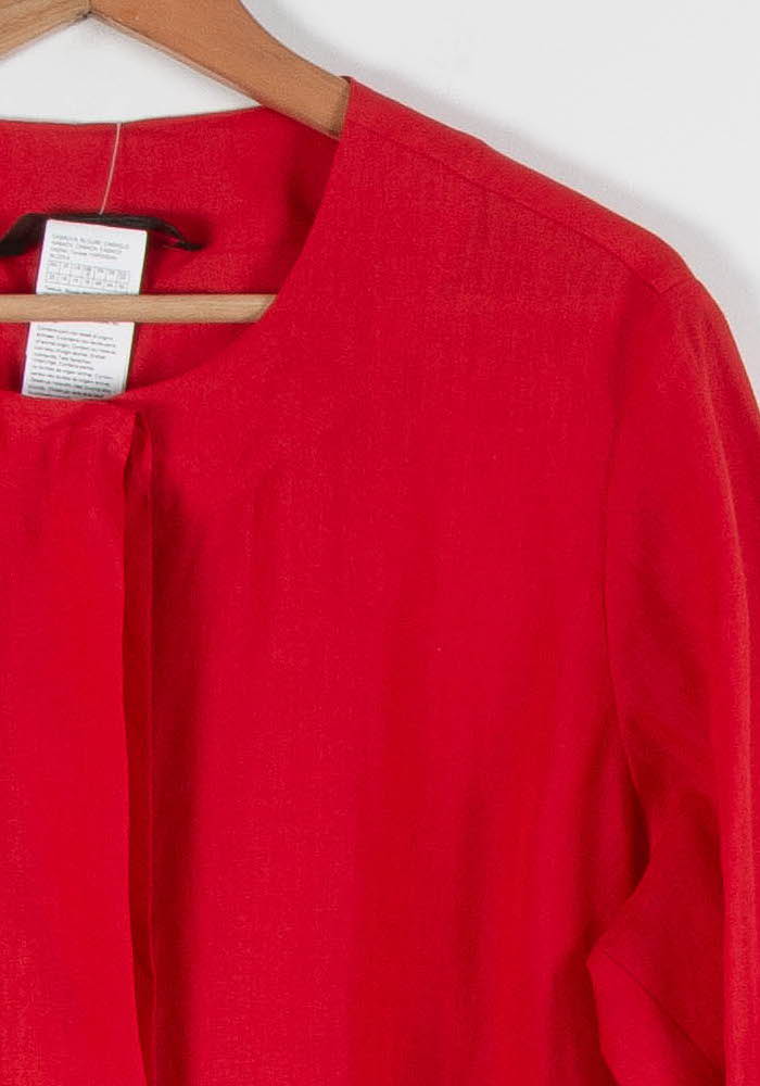 Tunique Rouge - Taille XXL/44 de la marque Marina Rinaldi | PARAD83824 - Vendu par Paradigme - Image 3
