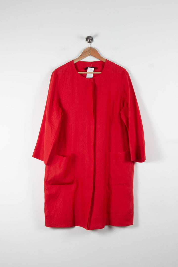 Tunique Rouge - Taille XXL/44 de la marque Marina Rinaldi | PARAD83824 - Vendu par Paradigme - Image 2